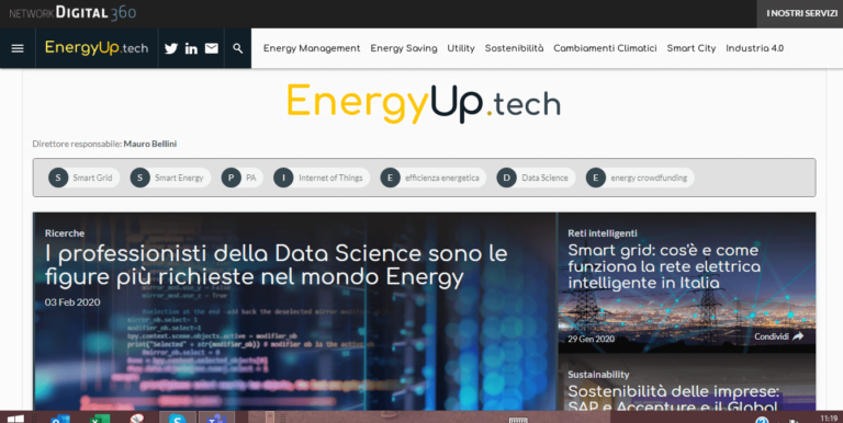 EnergyUp.Tech racconta l'innovazione digitale del mondo energy