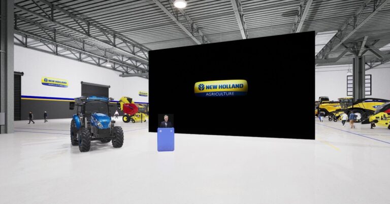 New Holland con l'Industrial Metaverse per una nuova esperienza di acquisto trattori in 3D